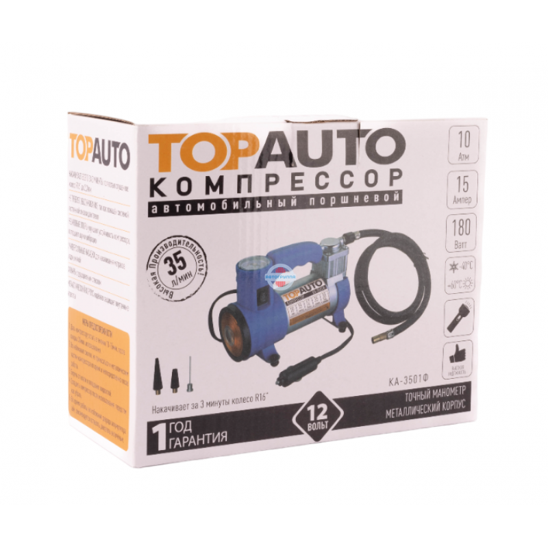 Компрессор автомобильный Top Auto КА-3501Ф — изображение 4