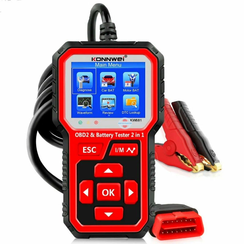 Автосканер Konnwei KW681 — изображение 2