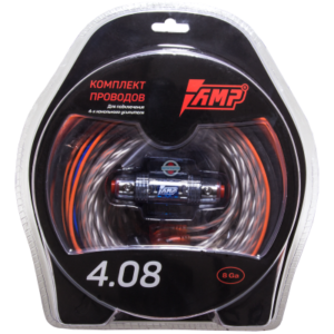 Комплект для подключения 4-х канального усилителя AMP Mass 4.08