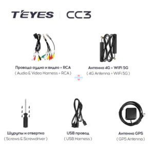 Комплект подключения Teyes For CC3