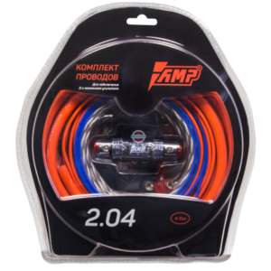 Комплект для подключения 2-х канального усилителя AMP Mass 2.04