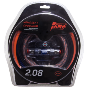 Комплект для подключения 2-х канального усилителя AMP Mass 2.08