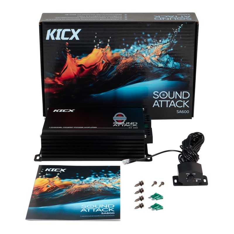 Усилитель Kicx Sound Attack SA 600 — изображение 5