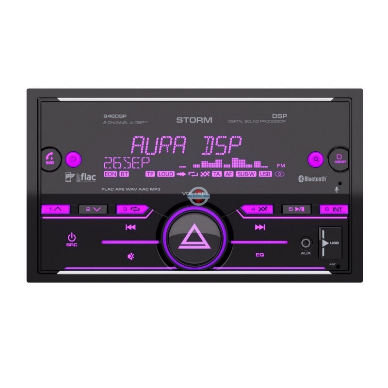 Автомагнитола AurA Storm-846DSP — изображение 3