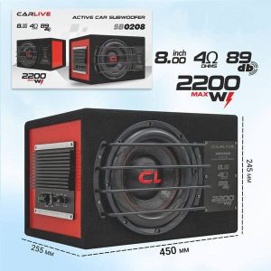 Сабвуфер CarLive SB0208