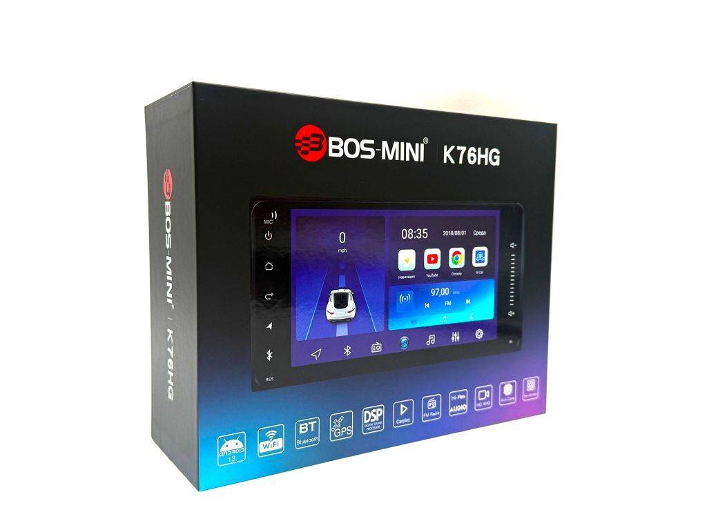 Автомагнитола Bos-Mini K76HG 4+64Gb 1 Автомагнитола Bos-Mini K76HG 4+64Gb