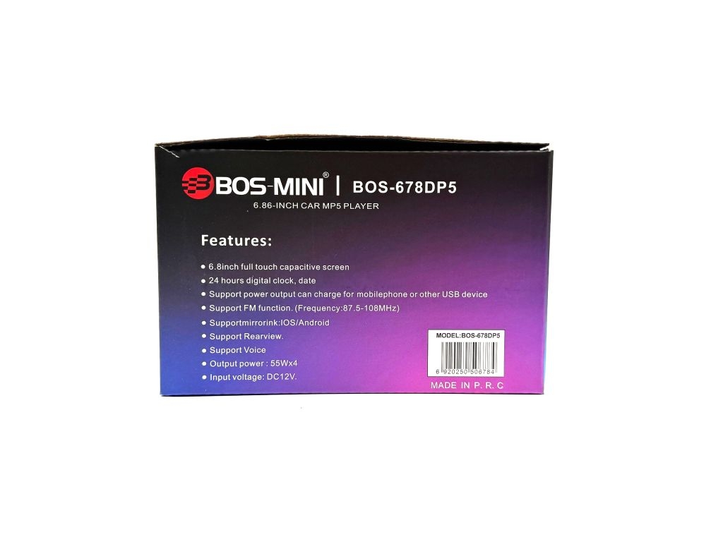 Автомагнитола Bos-Mini 678DP5 2 Автомагнитола Bos-Mini 678DP5 — изображение 2