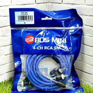 Кабель межблочный Bos-Mini BOS-404 4-CH RCA