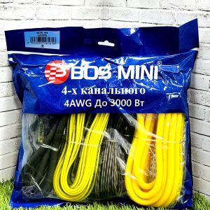 Комплект для подключения 4-х канального усилителя Bos-Mini Bos-44