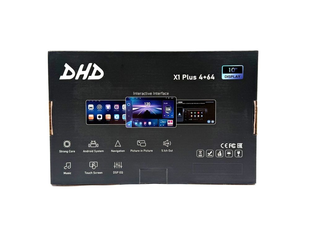 Автомагнитола DHD X1 Plus 4+64Gb 10 дюймов 2 Автомагнитола DHD X1 Plus 4+64Gb 10 дюймов — изображение 2