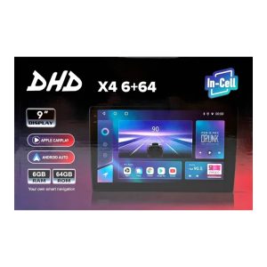 Автомагнитола DHD X4 6+64Gb 9 дюймов