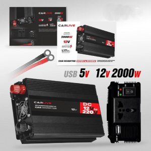 Автомобильный инвертор CarLive 12-220V 2000W