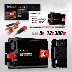 Автомобильный инвертор CarLive 12-220V 300W